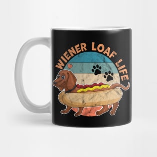 Wiener Loaf Life Dachshund Dog Mug